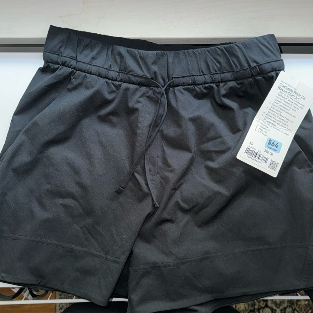 lululemon cinchable waist HR